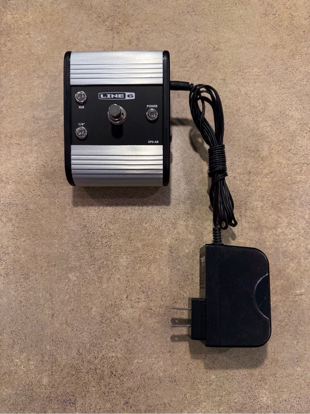 Line 6 XPS-AB Variax Footswitch Pedal Switch w/ Power Supply - Tested